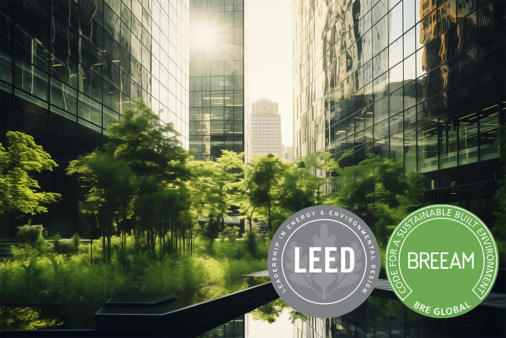 Certyfikaty BREEAM i LEED - produkty EcoVand spełniające wymogi branży budowlanej i instalacyjnej